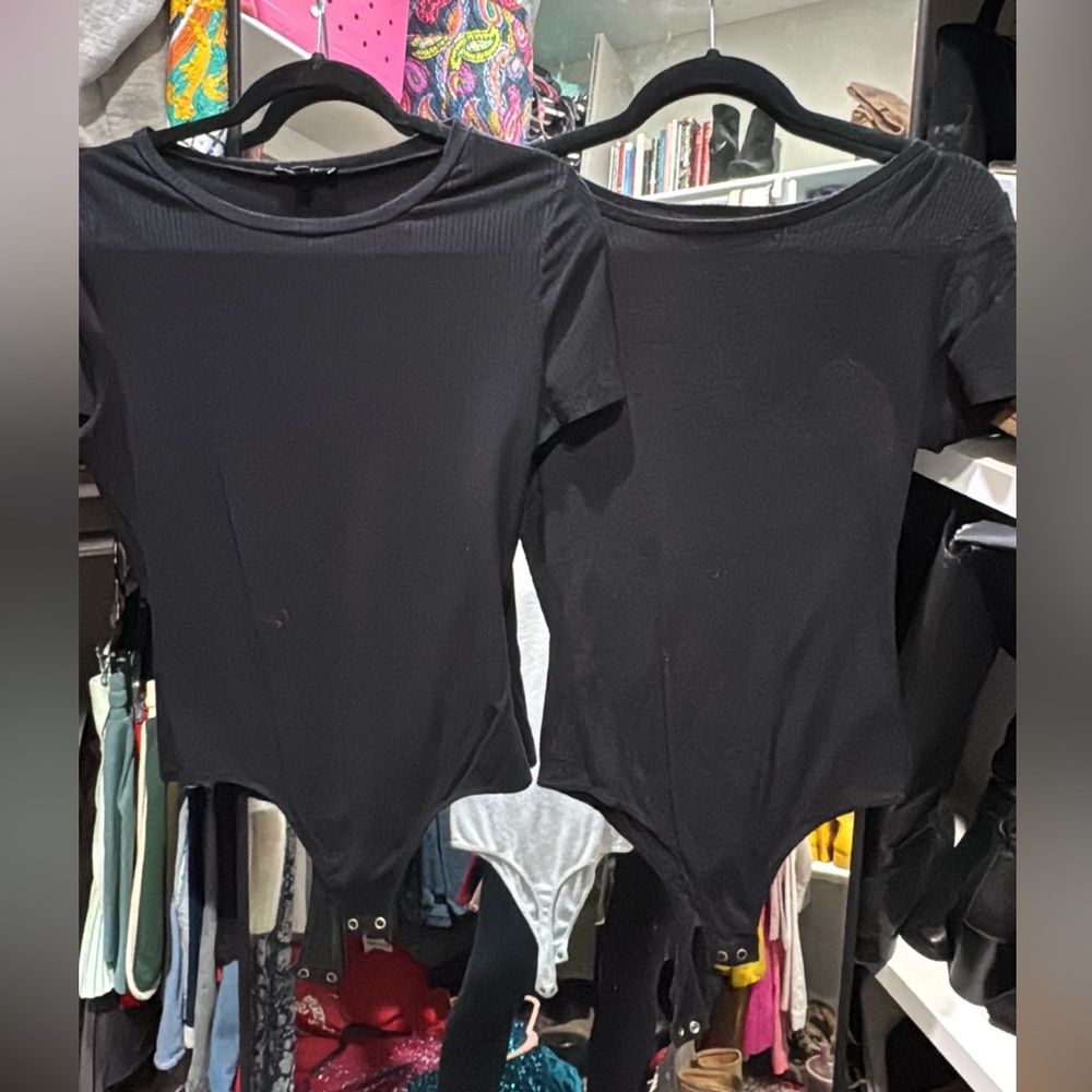 Express Women's Bodysuit Collection - White, Yellow, Black, Pink, Olive, Gray - Picture 9 of 10